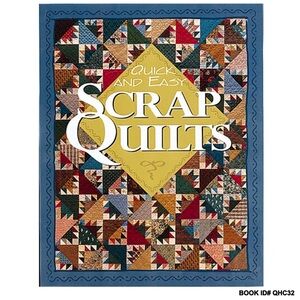 NEW SEALED - Quick And Easy Scrap Quilting Hardcover Book 1995